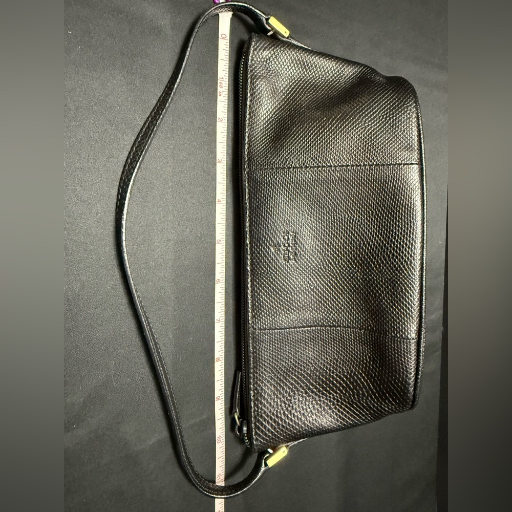 Gucci Black Leather Purse Bag Mini - Picture 9 of 16